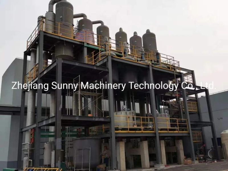 Multi Effect Evaporator for Salty Water Evaporation Crystallization