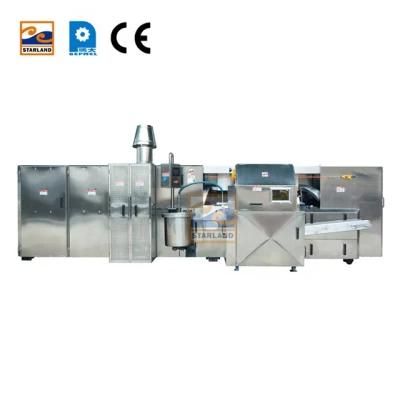 Commercial Ice Cream Cone Manufacturing Machine with 4 Heads