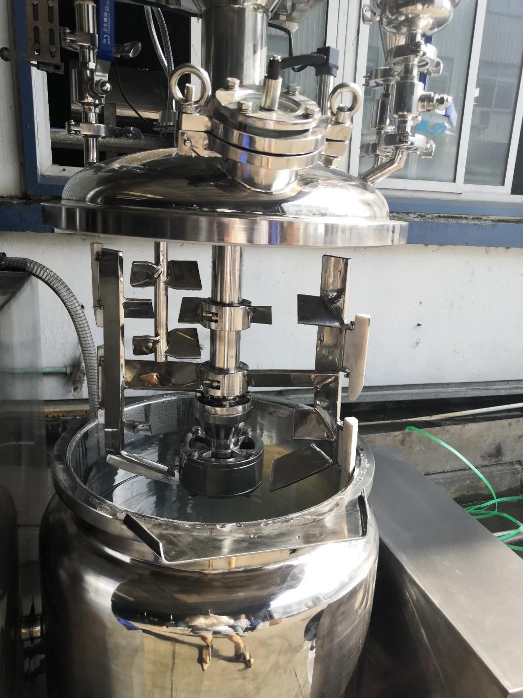 Vacuum Mixing Dairy Emulsifier with CIP Cleaning System
