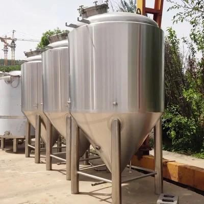 3000L Fermenter SS304 Conical Tank Fermenting Equipment