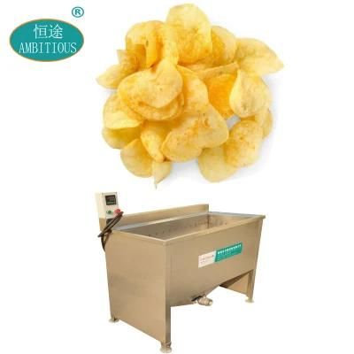 Commercial Square Frying Machine for Snacks Oil Water Deep Fryer