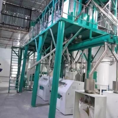 Uganda Popular 30t Maize Milling Machine for Super Fine Flour