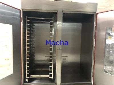 Double Doors Dough Proofer 64 Trays Baked Bread Proofer Bakery Machines Retarder Proofer