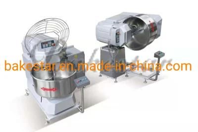 300L Self-Tipping Dough Mixer with Bowl Lifting and Coupling Automatically