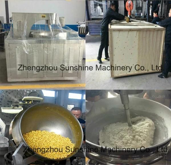 Gas Heating 100L Gas Popcorn Machine industrial Popcorn Machine Price