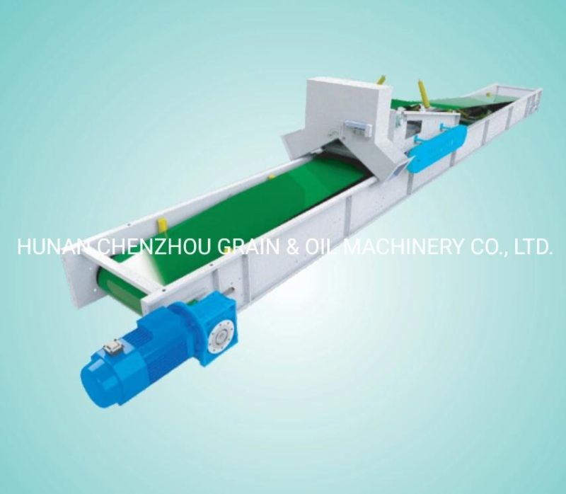Efficient Paddy Rice Conveyor Automatic Rice Belt Conveyor Machine with Unloading Car