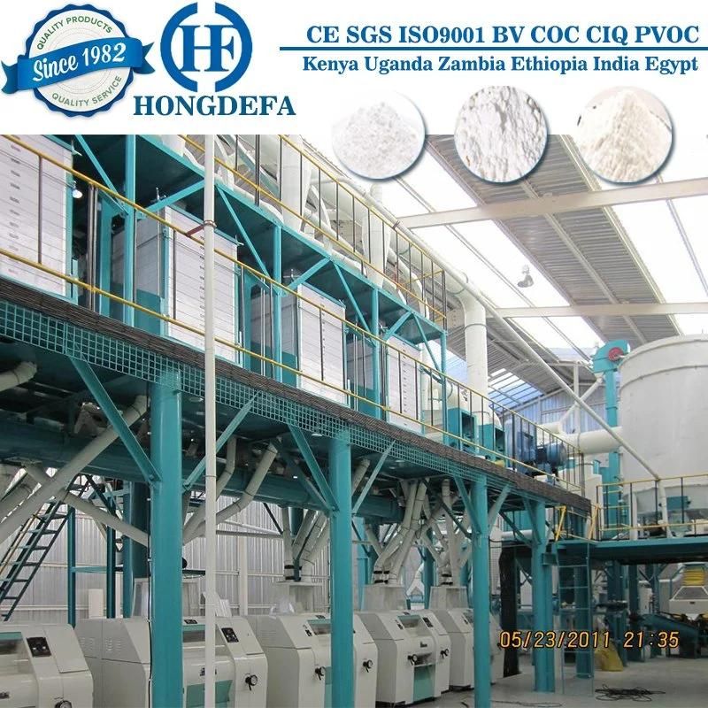 Hongdefa 60t/24h Hot Sale Wheat Flour Mill Machinery
