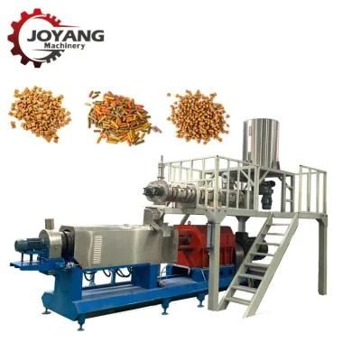 240 - 260 Kg / H Pet Food Processing Line Animal Feed Making Machine