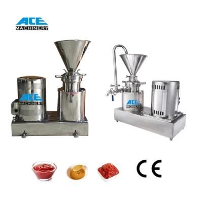 Factory Price Mashed Garlic Machine Garlic Paste Grinding Machine Garlic Butter Colloid ...