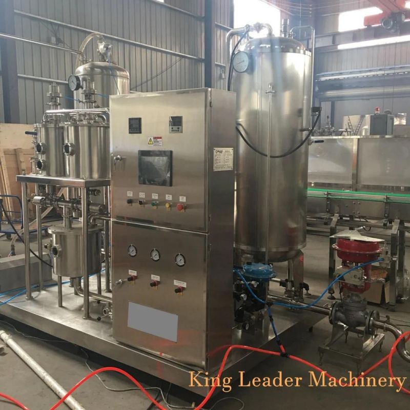 Automatic Carbonated Soft Drink Mixing Machine