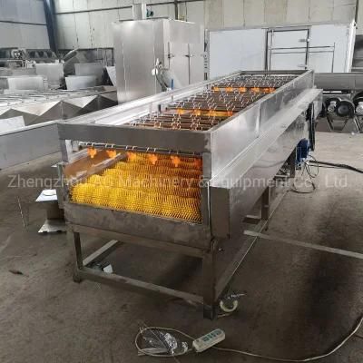 Automatic Brush Roll Tipe Cleaning Machine Pear Carrot Washing Machine