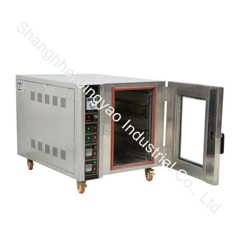 Commercial 6/8/10 Trays Industrial Baking Bread Baking Oven Stainless Steel Oven for Bakery Hot-Air Convection Oven with Wheels