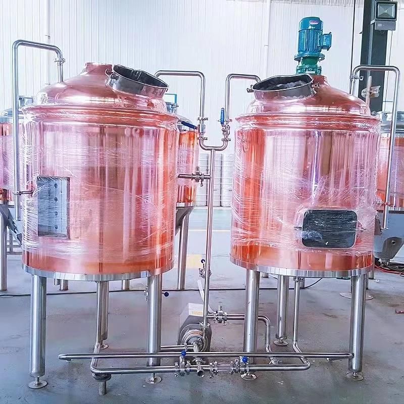 300L Brewpubs Beer Making Machine with Copper Cladding