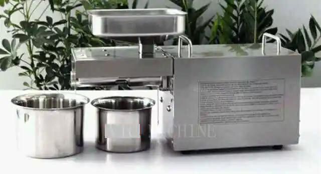 15kg/h 304 stainless steel home use mini oil press