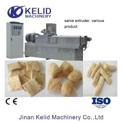 Soya Testured Snacks Vegetarian Shawarma Protein Making Processing Machine