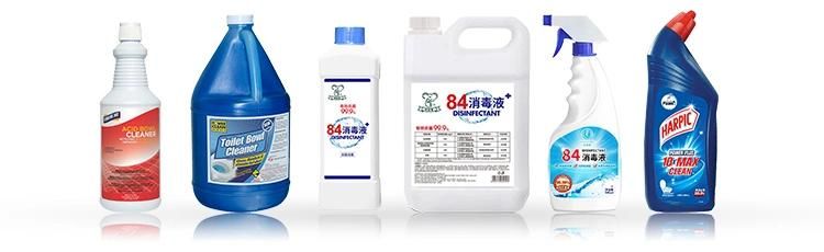 New Automatic Anti Corrosive High Viscosity Bottle Detergent Bleach Toilet Floor Cleaner Liquid Filling Machine