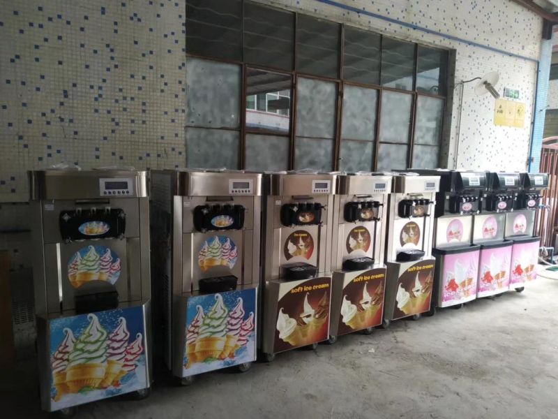 Counter Table Top Soft Serve Ice Cream Machine Yogurt Machine/Ice Cream Maker