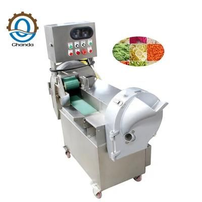 High Quality Leafy Vegetable Carrot Onion Potato Chip Electric Cutter Strip Cutting ...