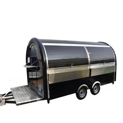 Most Popular Fast Mobile Food Trailer and Truck with Rolled Fried Ice Cream Machine for ...