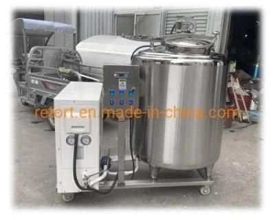 1000 Liter Vertical Milk Cooling Tank with Copeland / Bitzer / Maneurop Compressor