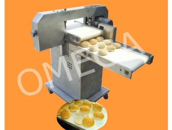 Automatic Hamburger Bun Slicer Burger Bread Cutting Slicing Machine