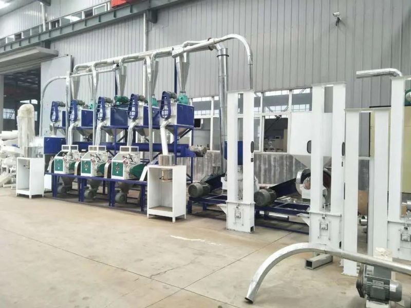 20 Tons/24 Hours Automatic Maize Roller Mill