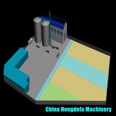 Automatic Line for 120t Wheat Flour Milling Machine Price From China Hongdefa Machinery