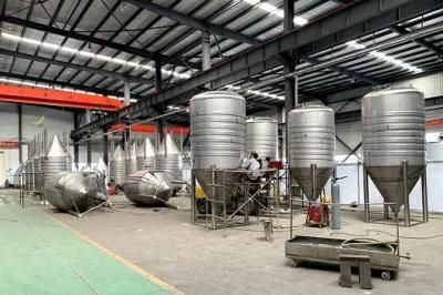 800L 1000L 7bbl 10bbl Lauter Tun with Digital Display Control