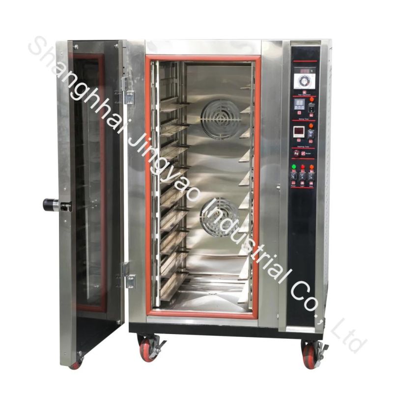 Instrument-Type Convenient Hot-Air Convection Oven Commercial 6/8/10 Trays Industrial Baking Bread Baking Oven Stainless Steel Oven for Bakery