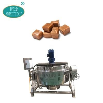 Gas Heat Jacketed Pot Candy Mixer Cooking Jacket Kettle