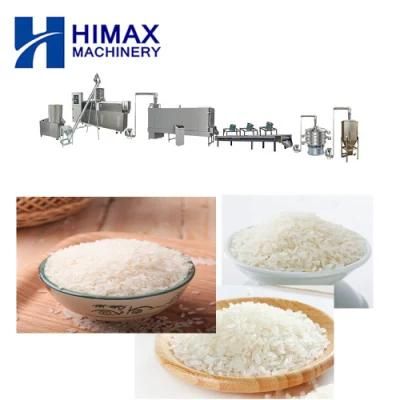 Broken Rice Shaping Machine Artificial Rice Making Extruder Machine