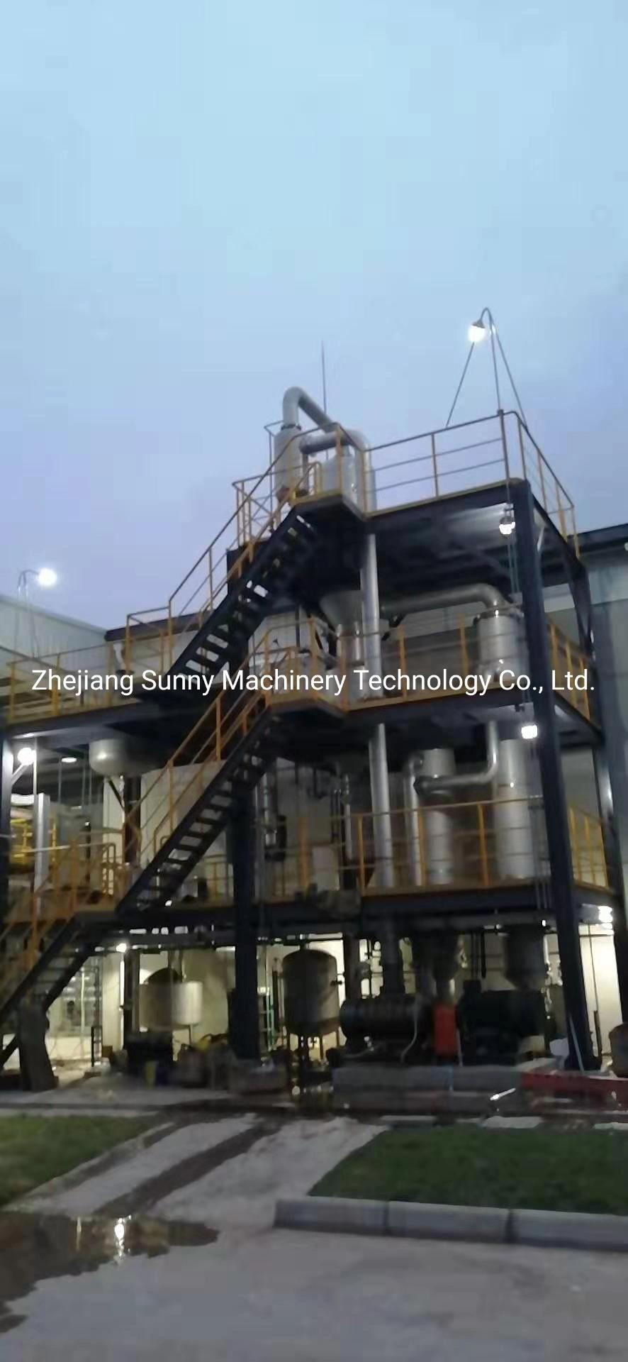 Multi Effect Evaporator for Salty Water Evaporation Crystallization