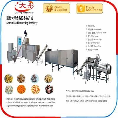 Puffed Snacks Food Processing Line