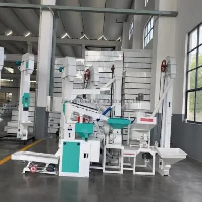 Rice Mill Machine 15/20 Tons Per Day Combined Rice Mill/Rice Milling Machine Rice Polisher