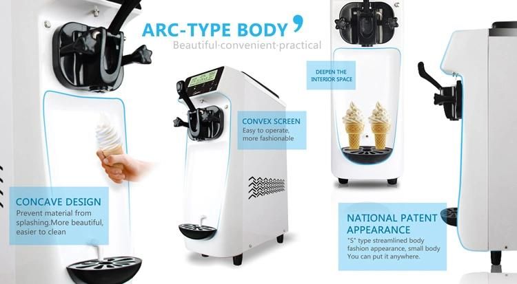 Sunrry New Design Ice Cream Making Machine Commercial Soft Serve Ice Cream Machine for Sale