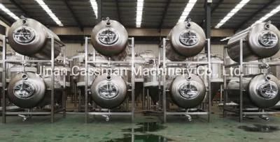 Cassman SUS304 Horizontal or Stand 500L Bright Beer Tank for Brewery