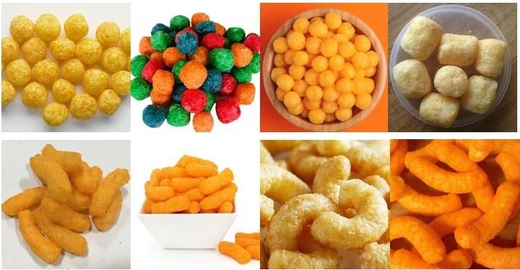 Corn Snacks Cheese Ball Extruder Making Machine