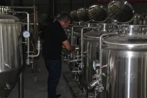 500L Brewery Two Vessels Stainless Steel 304 Micro Beer Brewing Equipment