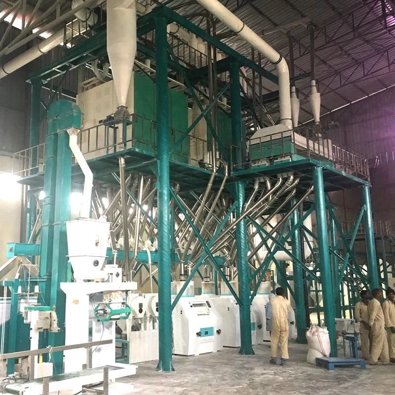 50t Wheat Flour Milling Machine Flour Mill Grinding