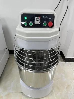 Hongling 21L 8kg Spiral Dough Mixer with Micro-Computer Controll for Baking Bread / Pizza