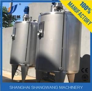 Single Layer Stainless Steel Mixing Tank