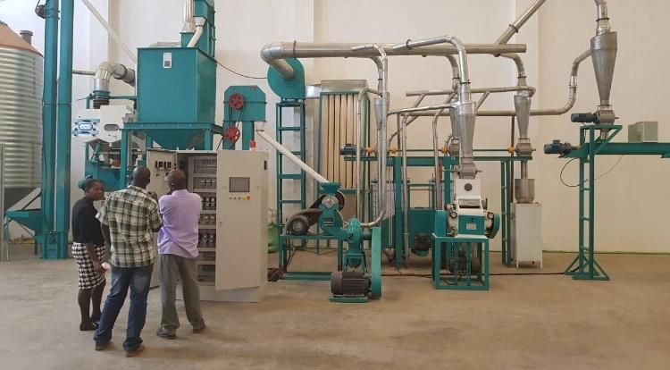 10t/24h Maize Flour Milling Plant in Nairobi Kenya Make Ugali