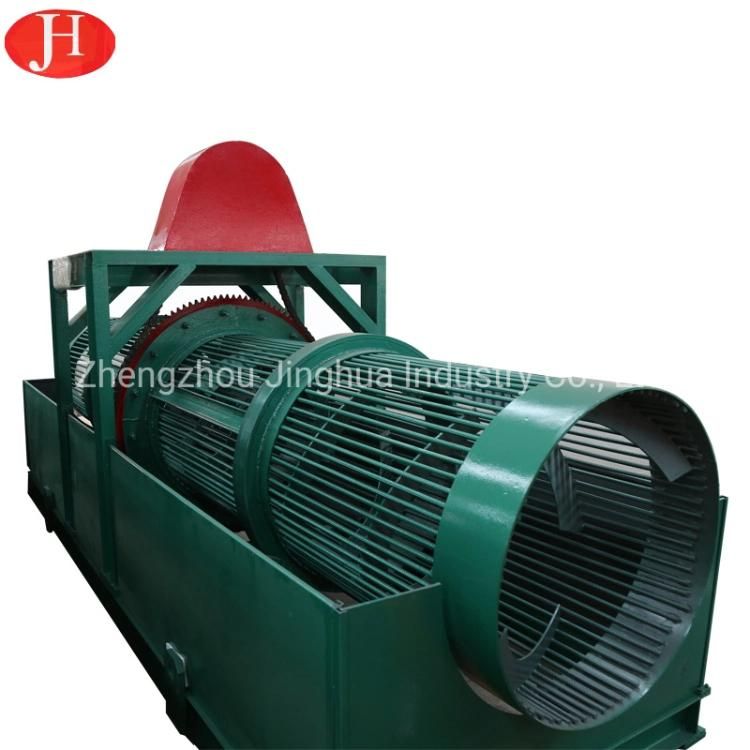 High Efficiency Cage Cleaning Machine Cassava Starch Production Line Cassava Dry Sieve San Remove
