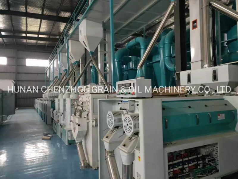 Mlgq36b Rubber Roller Intelligent Pneumatic Paddy Husker Machine Sheller Huller for Rice Mill Machine Clj