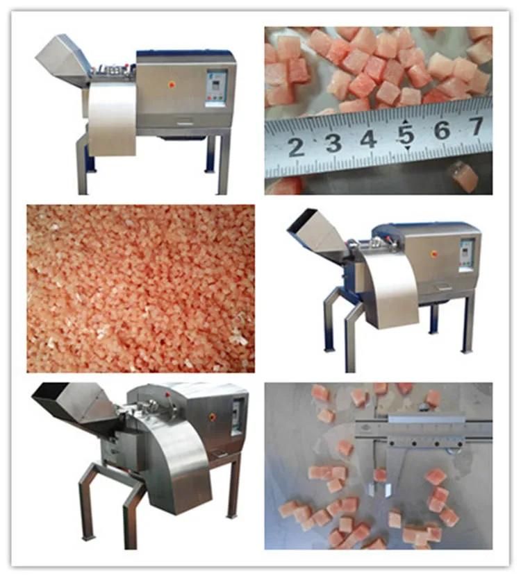 Food Processor Cutting Machine Meat Into Cubes Meat Grinder