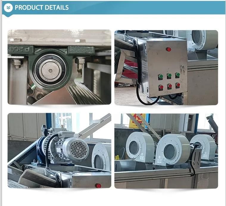 Full Automatic Overturning Air Dryer for Fruits and Vegetables