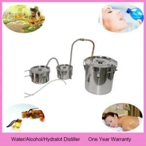 Double Distilled Water Unit Home Alcohol Essential Oil Distillation Equipment