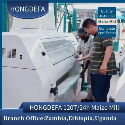 European Standard Maize Mill Machine Complete Line