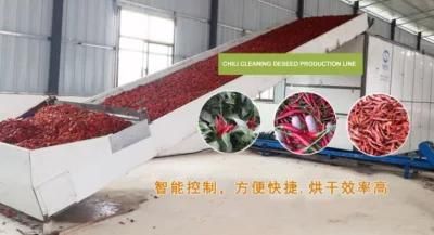 Red Chilli Cleaning Deseed Processing Line Project