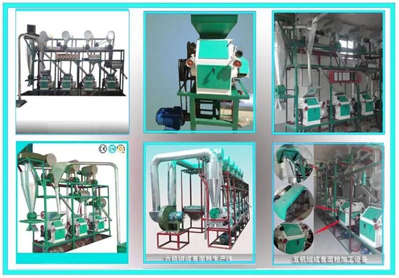5t/D Maize Flour Milling Plant Agricultural Machinery